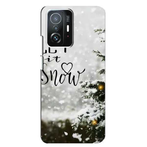 Чехол с принтом «Let it snow» для Xiaomi 11T / 11T Pro Чехол с принтом «Let it snow» для Xiaomi 11T / 11T Pro