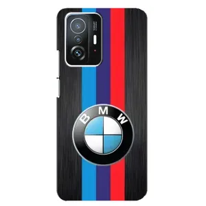 Чохол для Шаомі 11Т / 11Т Про. - з принтом БМВ (AlphaPrint) (Лого BMW)