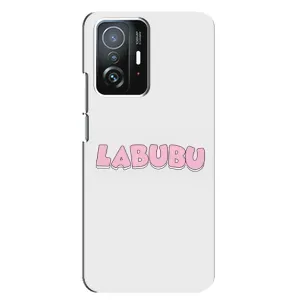 Чехол с Лабубу на Xiaomi 11T / 11T Pro (Лого Лабубу)