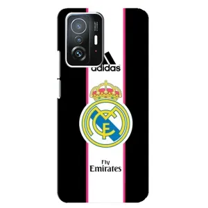 Чехол для Xiaomi 11T / 11T Pro с принтом Реал Мадрид (Лого Real Madrid)