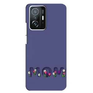 Чехлы для мамы на Xiaomi 11T / 11T Pro (Мама в цветах)