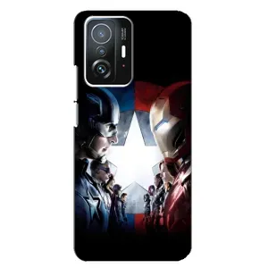 Чехлы с героями Марвел Xiaomi 11T / 11T Pro (VPrint) (Марвел стайл)