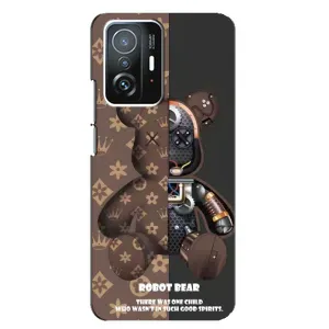Круті Чохли Луі Віттон для Xiaomi 11T / 11T Pro (AlphaPrint) (Ведмідь Луі Вітон)