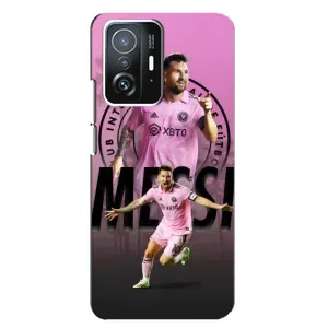 Чохли для Шаомі 11Т / 11Т Про. - Лео Мессі Маямі (Messi Miami)