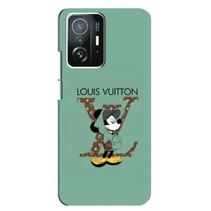 Чохли Луі Вітон для Xiaomi 11T / 11T Pro (AlphaPrint - LOUIS VUITTON) (Міккі Маус LV)