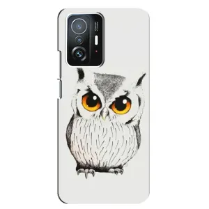 Чехол с птицами на Xiaomi 11T / 11T Pro (VPrint) (Милая Сова)