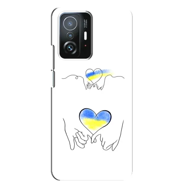 Чехол с принтом «Мир Украине» для Xiaomi 11T / 11T Pro
