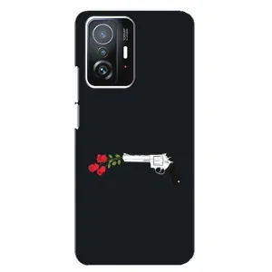 Чехлы (ART) Цветы на Xiaomi 11T / 11T Pro (VPrint) (Неочікувані квіти)