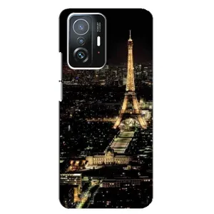 Чохол Ейфелева Вежа Xiaomi 11T / 11T Pro - (AlphaPrint) (Нічний Париж)