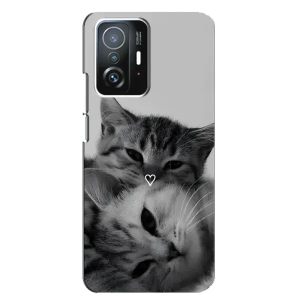 Чехол с принтом «Пара котов» для Xiaomi 11T / 11T Pro