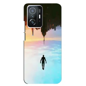 Чохол з людиною павуком для Xiaomi 11T / 11T Pro - (AlphaPrint) (Людина павук)