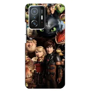 Чохол як приборкати дракона на Xiaomi 11T / 11T Pro (Персонажі дракона)