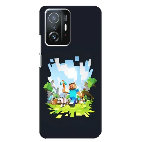 Чехол с принтом «персонажи Minecraft» для Xiaomi 11T / 11T Pro
