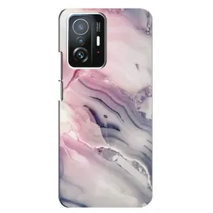 Мраморний чехол на Xiaomi 11T / 11T Pro (VPrint) (Пурпурний Мрамор)