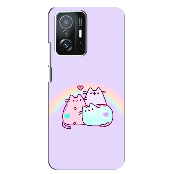 Чехол с принтом «Радужные котики» для Xiaomi 11T / 11T Pro Чехол с принтом «Радужные котики» для Xiaomi 11T / 11T Pro