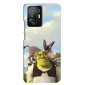 Чохол з мультфільмом Шрек на Xiaomi 11T / 11T Pro (Шрек та Осел)