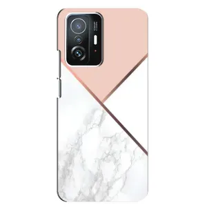 Мраморний чехол на Xiaomi 11T / 11T Pro (VPrint) (Тройний мрамор)
