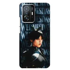 Чохли Венсдей на Xiaomi 11T / 11T Pro Уенсдей (AlphaPrint) (Венздей кішка)
