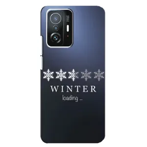 Зимні Чохли для Шаомі 11Т / 11Т Про. - прозорий фон (Winter loading)