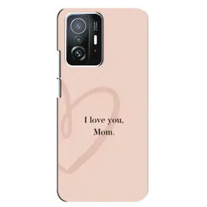 Чехлы для мамы на Xiaomi 11T / 11T Pro (Сердце маме)