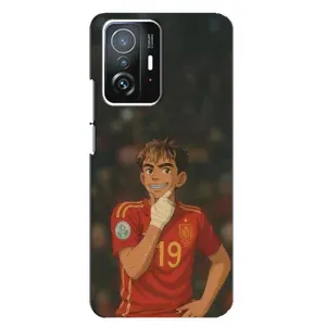 Чохол з футболістом Ламін Ямаль Xiaomi 11T / 11T Pro (Ямаль аніме)