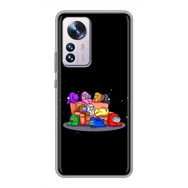 Чехол с принтом «Амонг-ас» для Xiaomi 12 / 12X Чехол с принтом «Амонг-ас» для Xiaomi 12 / 12X