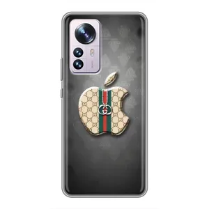 Чехлы ГУЧЧИ для Сяоми 12 / 12х (AlphaPrint) (Apple gucci)