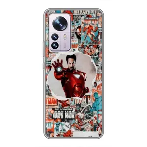 Чехлы с героями Марвел Xiaomi 12 / 12X (VPrint) (Айронмен)