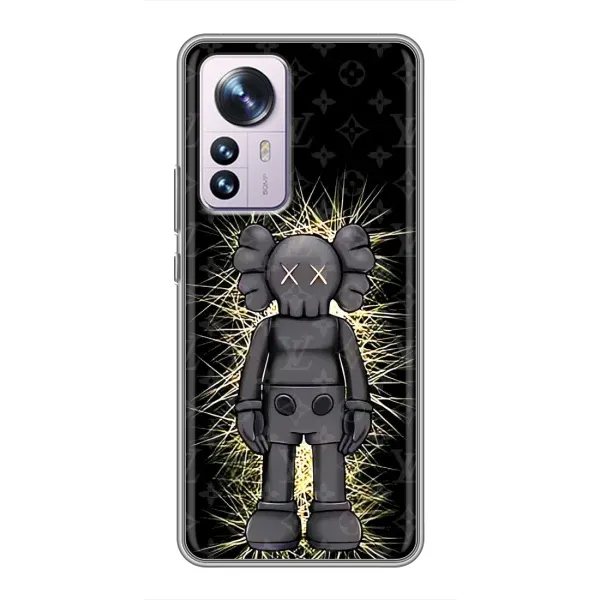Чехол с принтом «Bearbrick LV» для Xiaomi 12 / 12X