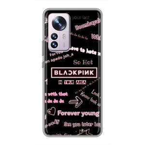 Чехол с музыкальной группой для Xiaomi 12 / 12X (BLACKPINK)