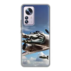 Чехол с мемом Тралалело тралала на Xiaomi 12 / 12X (Бомбардиро крокодило)