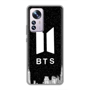 Чехлы BTS для Xiaomi 12 / 12X (AlphaPrint) (БТС Лого)