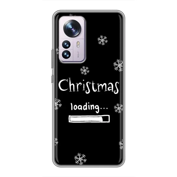 Чохол з принтом «Christmas loading» для Xiaomi 12 / 12X