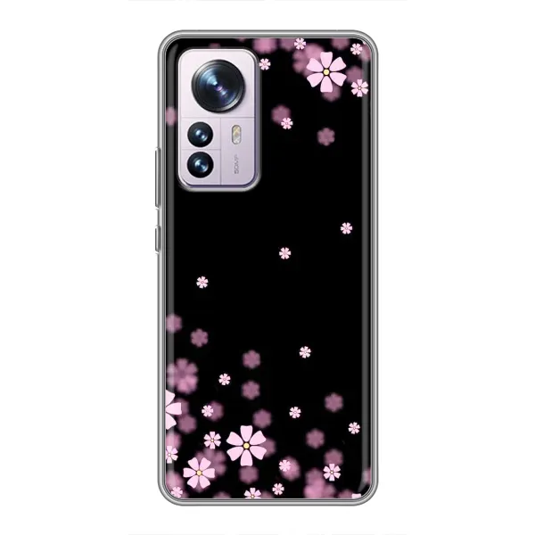 Чехол с принтом «Цветочки маленькие» для Xiaomi 12 / 12X Чехол с принтом «Цветочки маленькие» для Xiaomi 12 / 12X