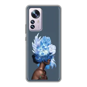 Чехлы (ART) Цветы на Xiaomi 12 / 12X (VPrint) (Квіти на голові)