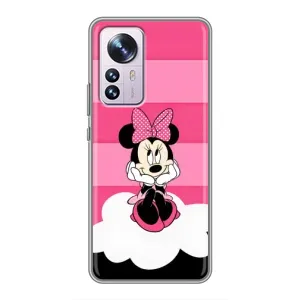 Эксклюзивный чехол для Xiaomi 12 / 12X (AlphaPrint - Мультяшные) (Девочка Maus)