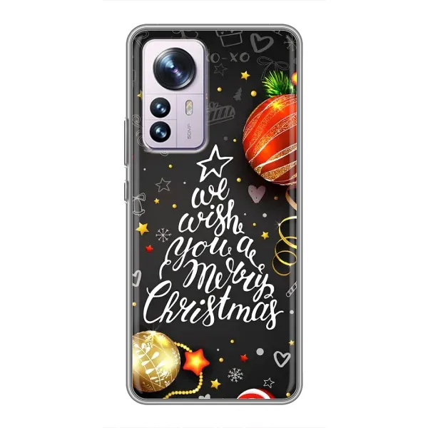 Чехол с принтом «Елочка» для Xiaomi 12 / 12X Чехол с принтом «Елочка» для Xiaomi 12 / 12X