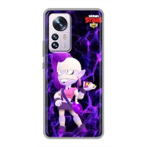 Чехлы Brawl Stars для Xiaomi 12 / 12X (AlphaPrint) (Эмз Бравл Старс)