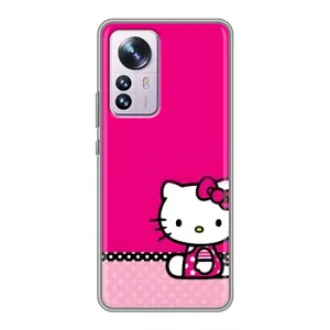 Чехол для Ребёнка на Сяоми 12 / 12х (VPrint) (Girl KITTY)