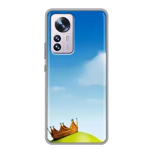 Чехол с мультфильмом Шрек на Xiaomi 12 / 12X (Голова Шрека)
