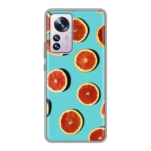 Чехлы с Фруктами для Xiaomi 12 / 12X (VPrint) (Грейпфрут)