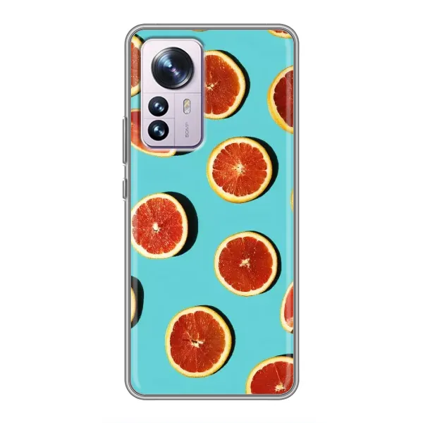 Чохол з принтом «Грейпфрут» для Xiaomi 12 / 12X