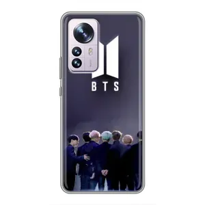 Чехлы BTS для Xiaomi 12 / 12X (AlphaPrint) (Группа BTS)