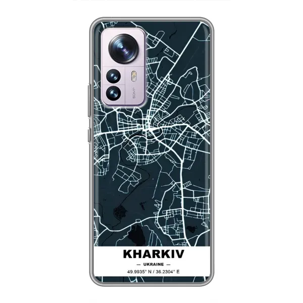 Чехол с принтом «Харьков» для Xiaomi 12 / 12X