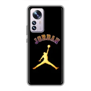 Чехлы для Xiaomi 12 / 12X - с картинкой JORDAN (AlphaPrint) (Jordan Gold)