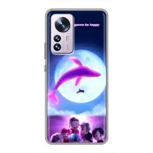 Чехлы BTS для Xiaomi 12 / 12X (AlphaPrint) (КИТ BTS)