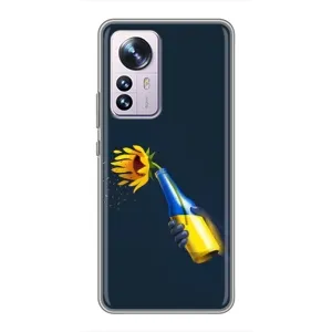 Чехол для Патриота Украины Xiaomi 12 / 12X - (AlphaPrint) (Коктейль молотова)