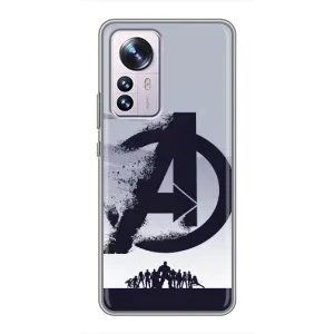 Чехлы с героями Марвел Xiaomi 12 / 12X (VPrint) (Команда А)