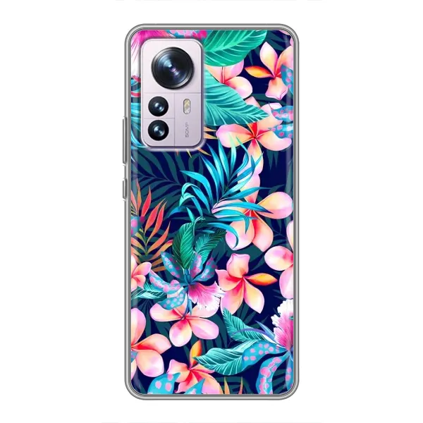 Чехол с принтом «Красочные цветы» для Xiaomi 12 / 12X Чехол с принтом «Красочные цветы» для Xiaomi 12 / 12X