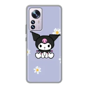 Чехол с кроликом Куроми на Xiaomi 12 / 12X (Куроми в цветах)